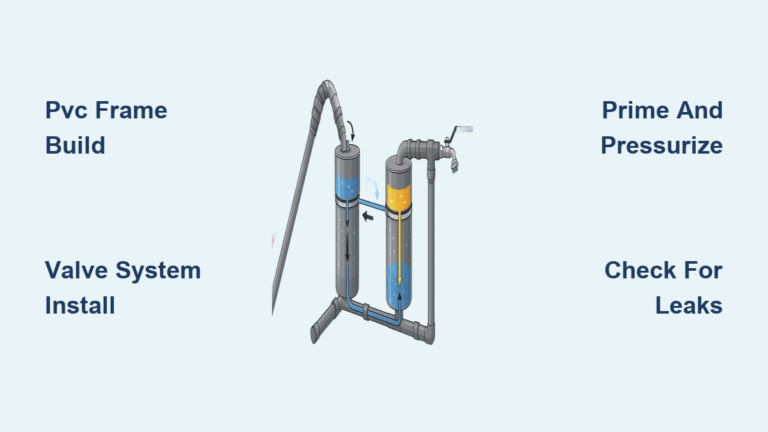 How to Make a Homemade Water Pump