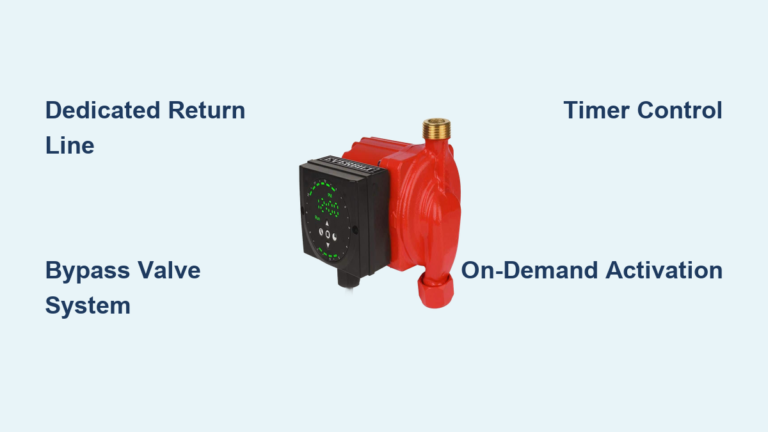 How a Hot Water Recirculating Pump Works