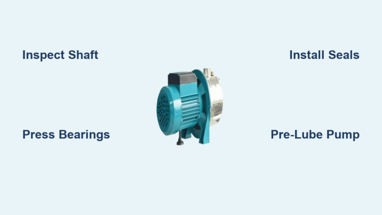 How to Rebuild a Water Pump: Step-by-Step Guide