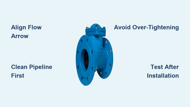 How to Install a Ball Check Valve: Quick Steps