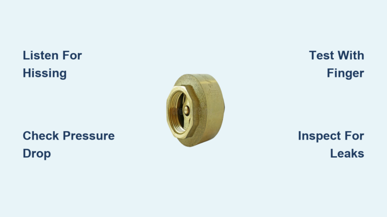 How to Check a Check Valve: Quick Steps