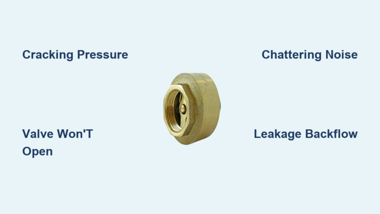 Check Valve Cracking Pressure: Quick Guide