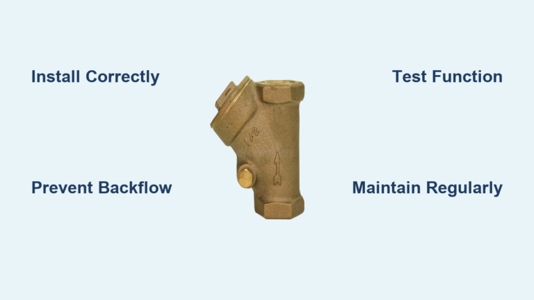 How to Use Check Valve on Air Pump