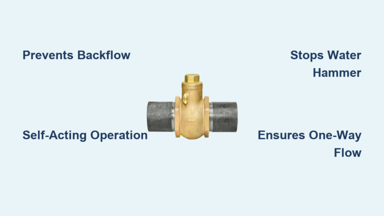 What Is a Check Valve: Simple Guide