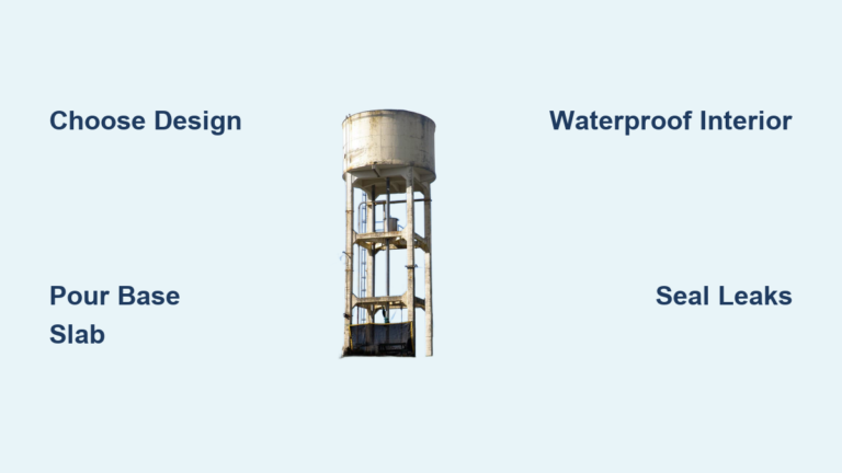 How to Build a Water Tank