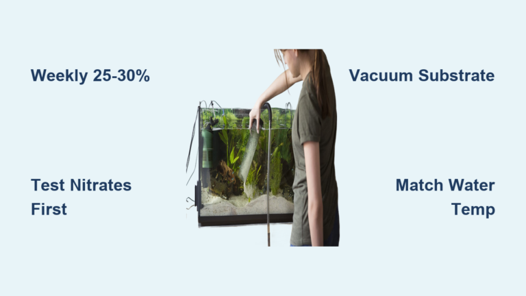 How Often to Change Fish Tank Water