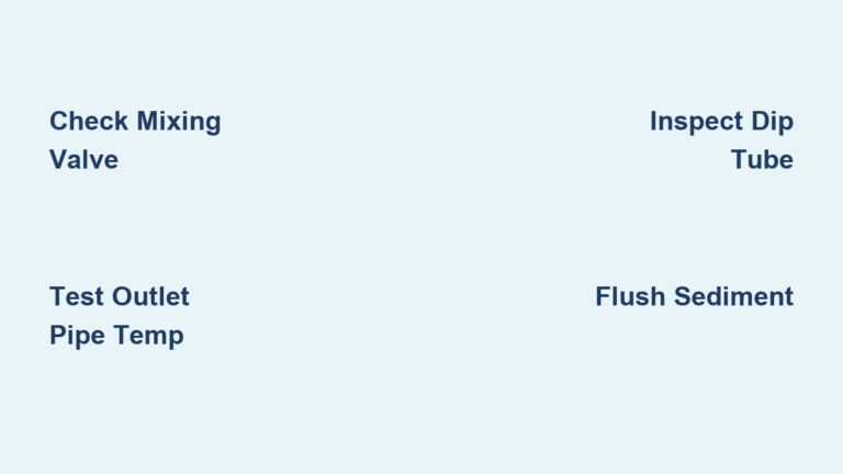 Fix Hot Water Tank Not Staying Hot