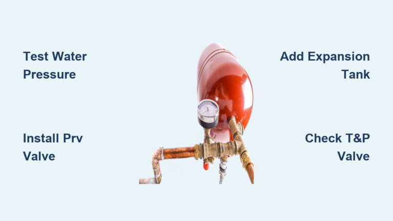 How to Reduce Pressure in Hot Water Tank