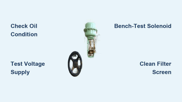 How to Check Oil Control Valve