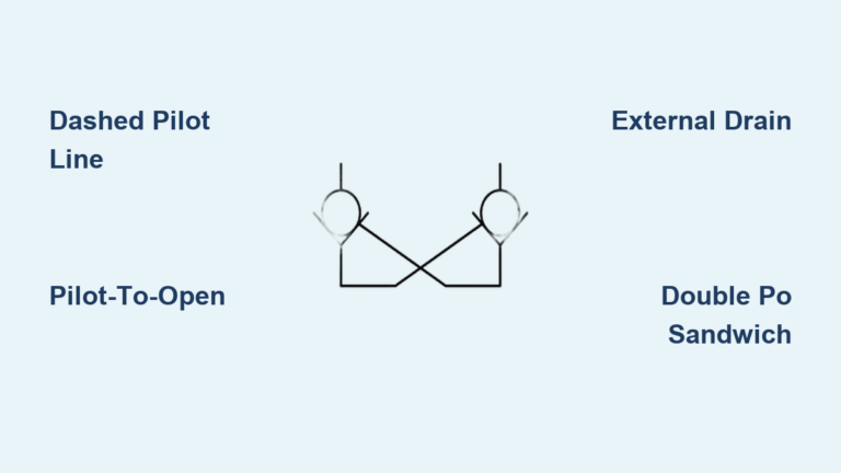 Pilot Check Valve Symbol Guide