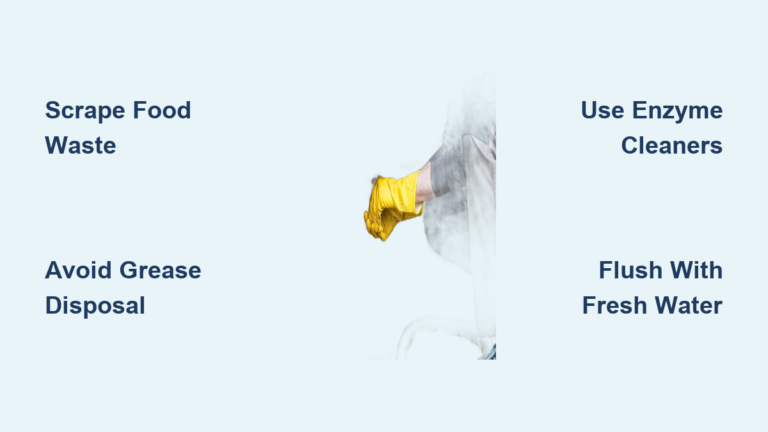 RV Grey Water Tank Maintenance Guide