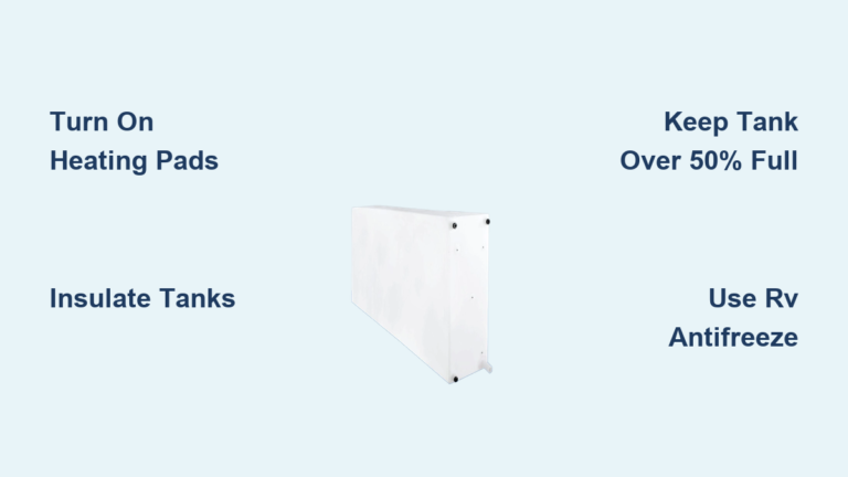 How to Keep RV Water Tank From Freezing