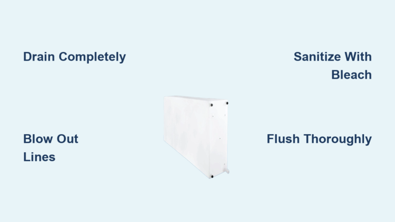 How to Remove Smell From Water Tank