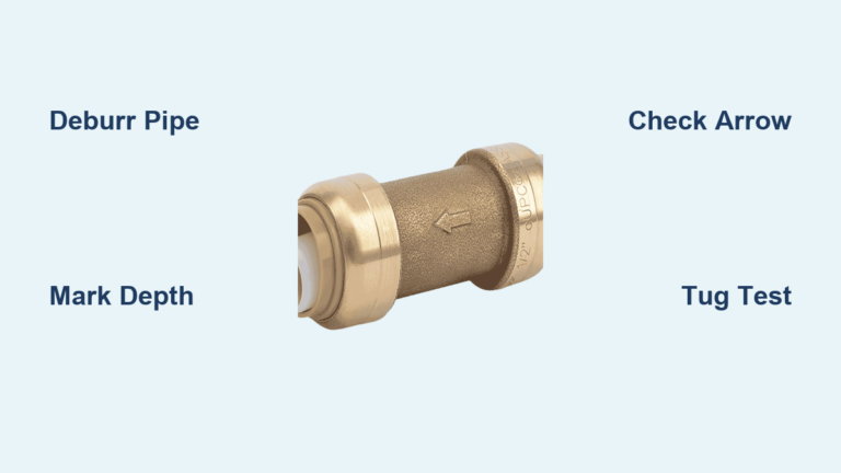 How to Install SharkBite Check Valve