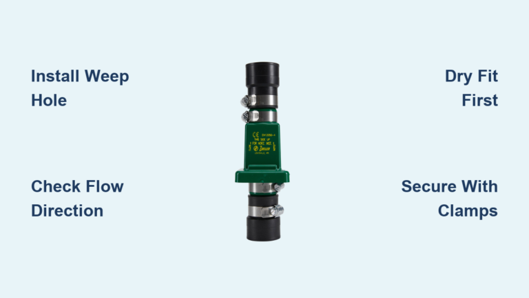 Zoeller Check Valve Installation Guide
