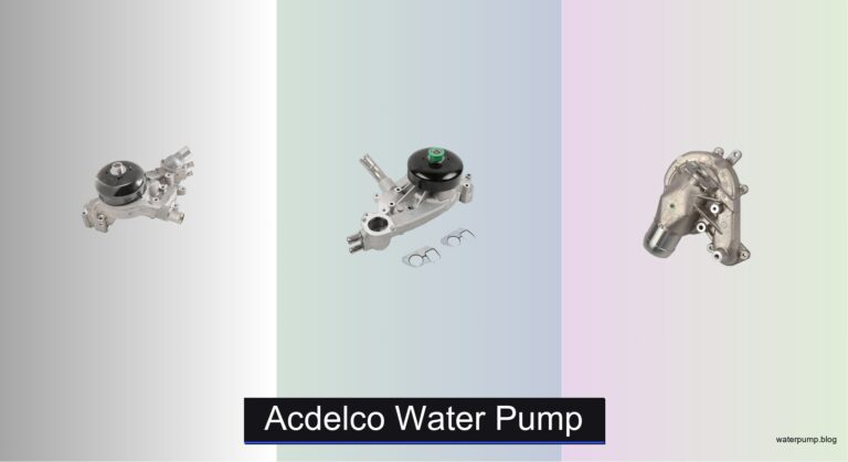 7 Best ACDelco Water Pumps of 2026