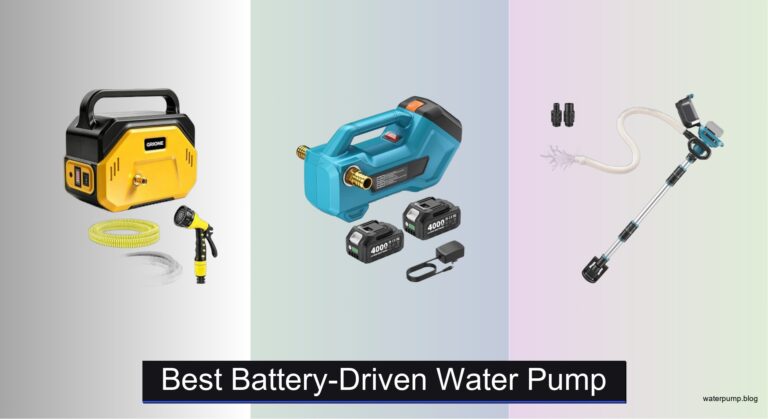 8 Best Battery-Driven Water Pumps of 2026