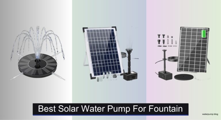8 Best Solar Water Pumps for Fountains 2026