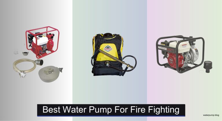 7 Best Water Pumps for Fire Fighting 2026