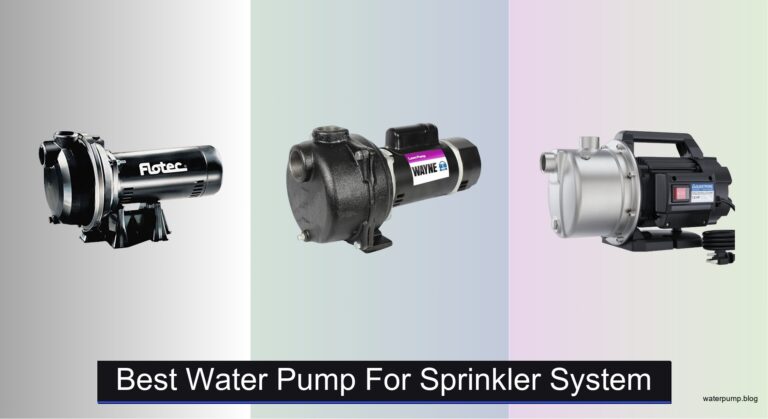 8 Best Water Pumps for Sprinkler Systems 2026